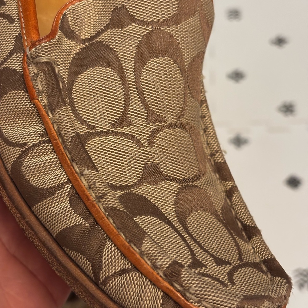 Coach Signature Loafers Vintage